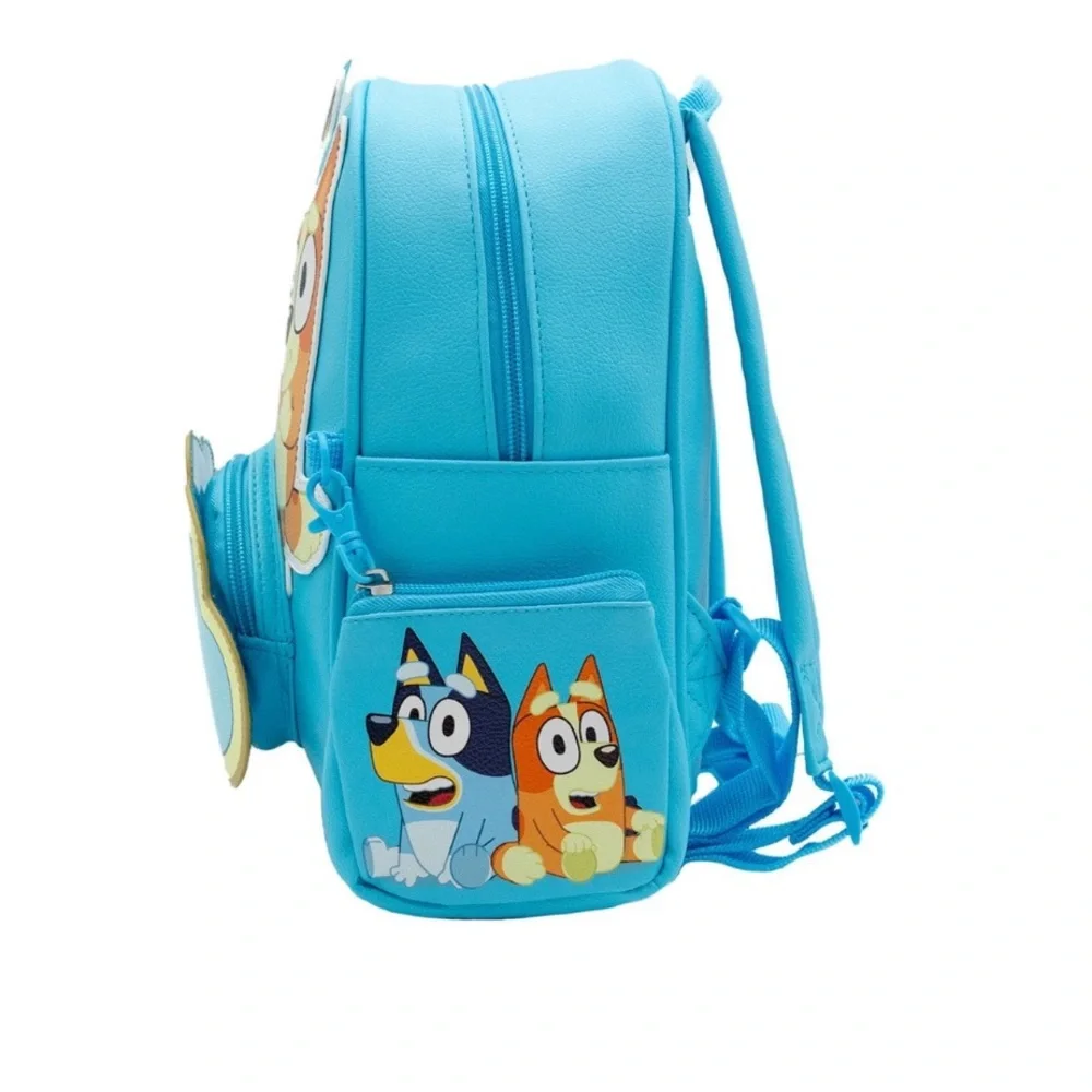 Bluey Cartoon Character Backpack  with Coin Purse Brand New Collectible